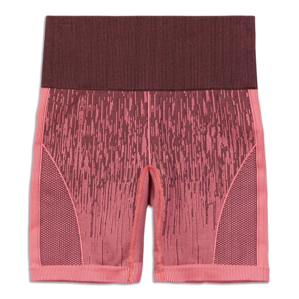 Lululemon Sculpt Short in Electric Coral